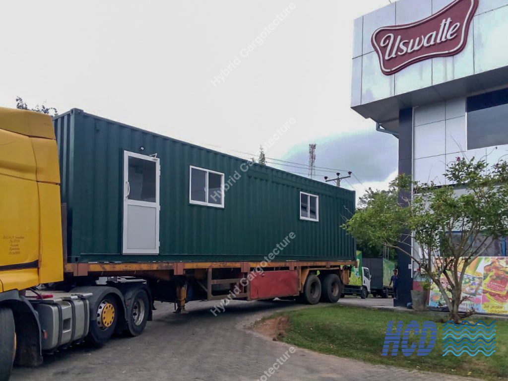 Uswattha Confectionery 40ft Hybrid Office & Storage Unit
