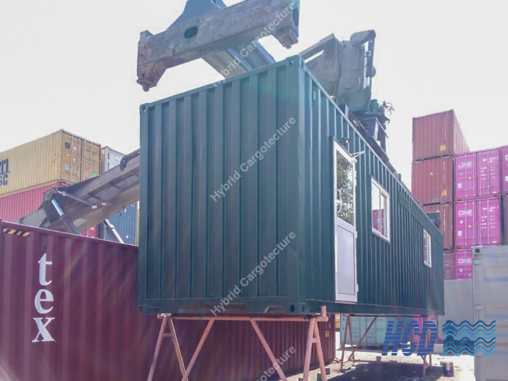 Uswattha Confectionery 40ft Hybrid Office & Storage Unit