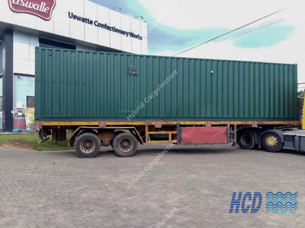 Uswattha Confectionery 40ft Hybrid Office & Storage Unit