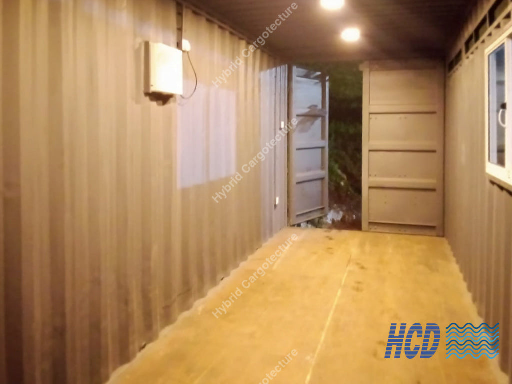 Uswattha Confectionery 40ft Hybrid Office & Storage Unit