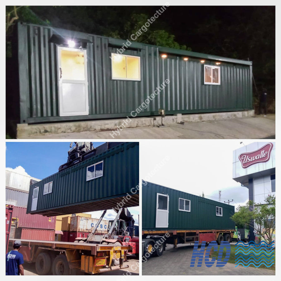 Uswattha Confectionery 40ft Hybrid Office & Storage Unit