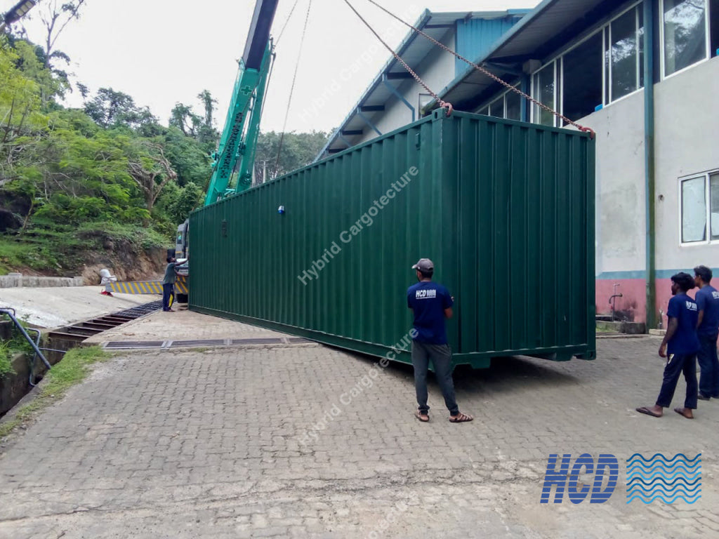 Uswattha Confectionery 40ft Hybrid Office & Storage Unit