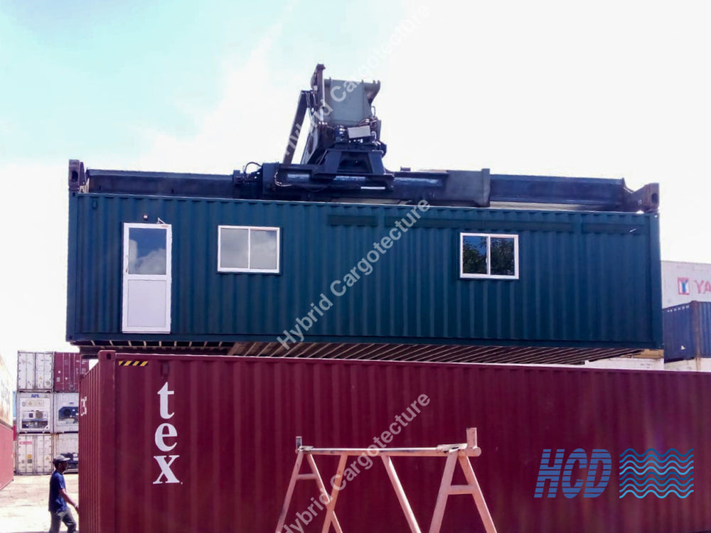 Uswattha Confectionery 40ft Hybrid Office & Storage Unit