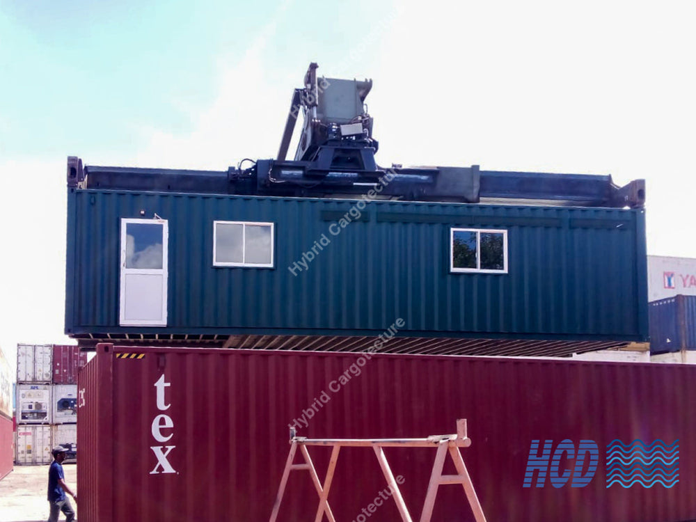 Uswattha Confectionery 40ft Hybrid Office & Storage Unit
