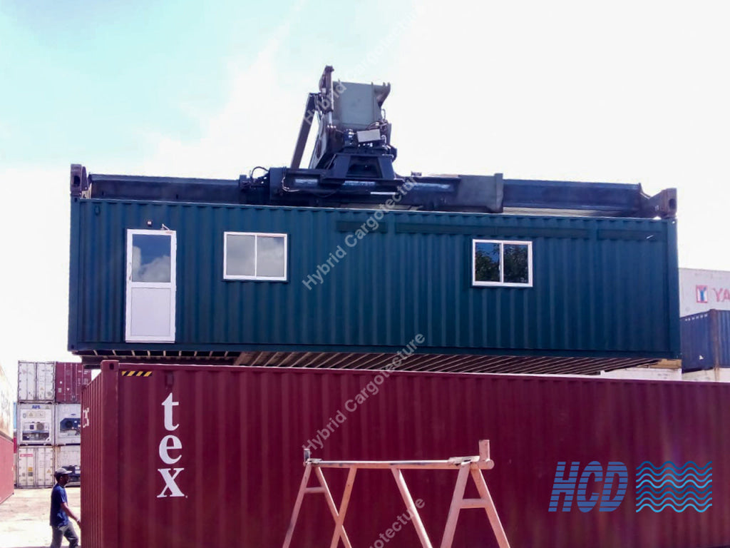 Uswattha Confectionery 40ft Hybrid Office & Storage Unit