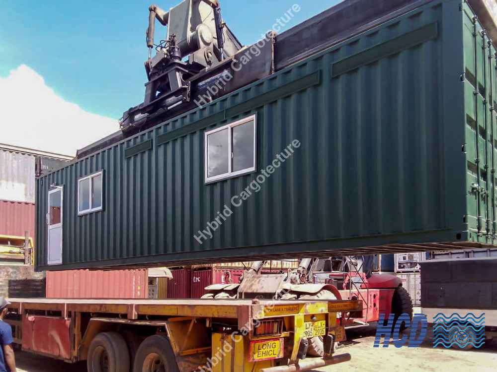 Uswattha Confectionery 40ft Hybrid Office & Storage Unit