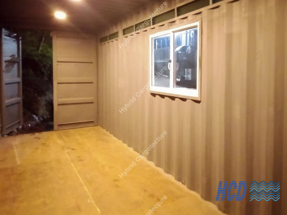 Uswattha Confectionery 40ft Hybrid Office & Storage Unit