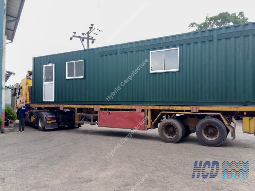 Uswattha Confectionery 40ft Hybrid Office & Storage Unit