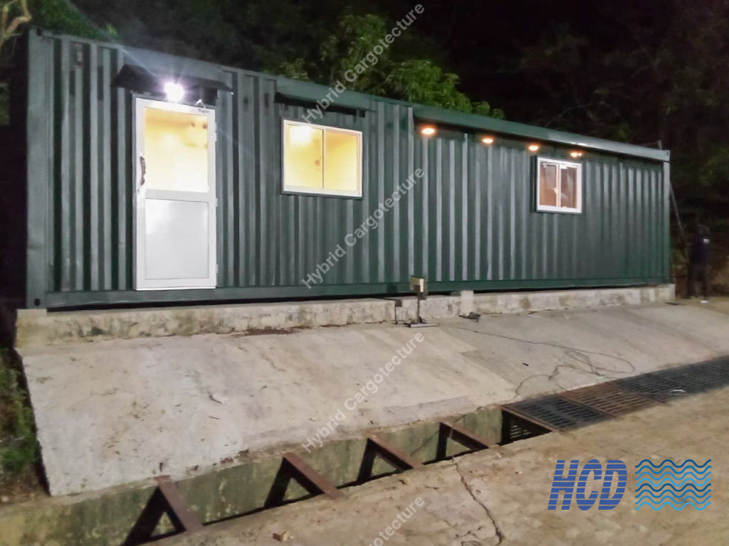 Uswattha Confectionery 40ft Hybrid Office & Storage Unit