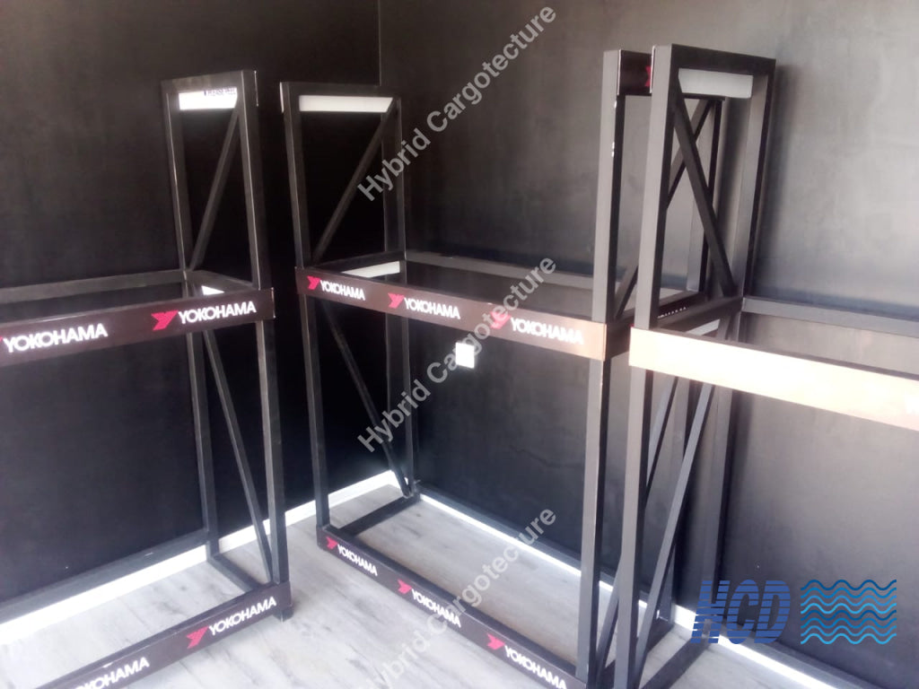 Yokohama Tyre Shop – Built by Hybrid Cargotecture for Unimo Enterprises