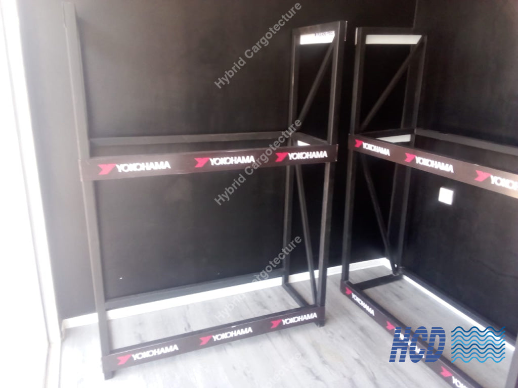 Yokohama Tyre Shop – Built by Hybrid Cargotecture for Unimo Enterprises