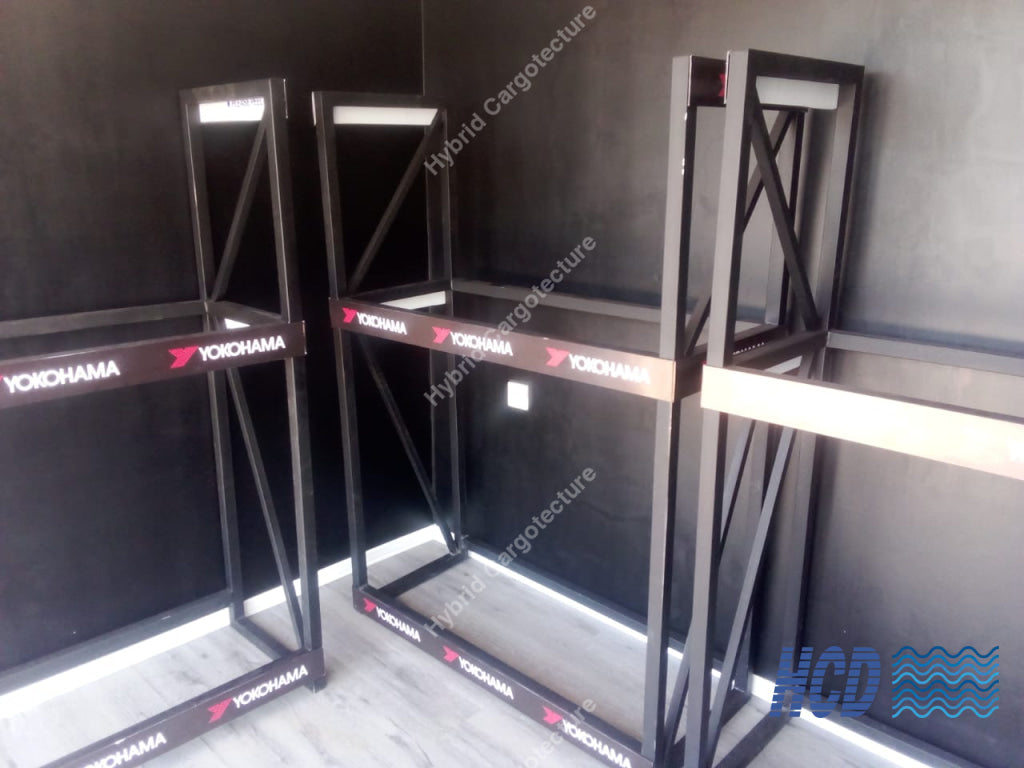 Yokohama Tyre Shop – Built by Hybrid Cargotecture for Unimo Enterprises