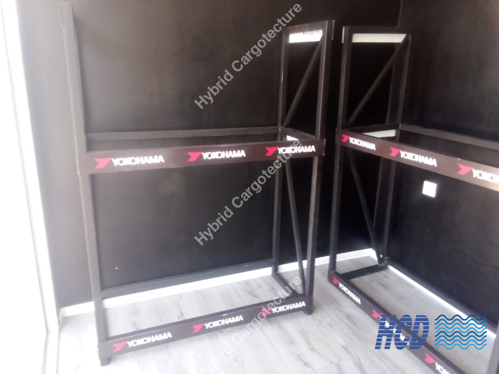 Yokohama Tyre Shop – Built by Hybrid Cargotecture for Unimo Enterprises