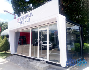 Yokohama Tyre Hub Orugodawatta – Built by Hybrid Cargotecture for Unimo Enterprises